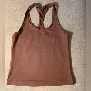 Lululemon Racerback tank size 6 *dusy pink